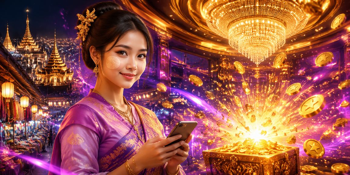 မြန်မာဖုန်းစနစ်ဖြင့် အွန်လိုင်း စလော့ဂိမ်းကို စတင်ကစားနေသူ